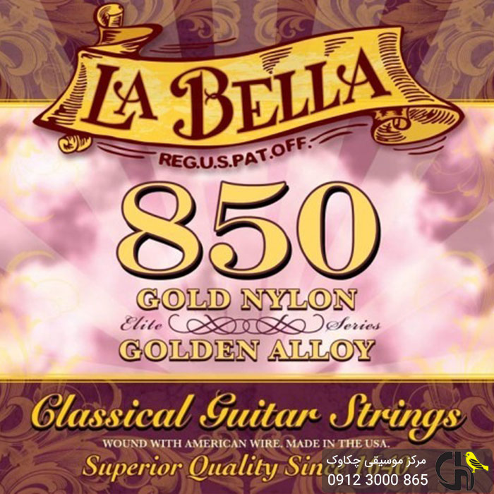 سیم گیتار لابلا La Bella 850